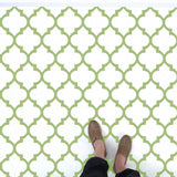 Agadir Wall Stencil design on Tile Stencils