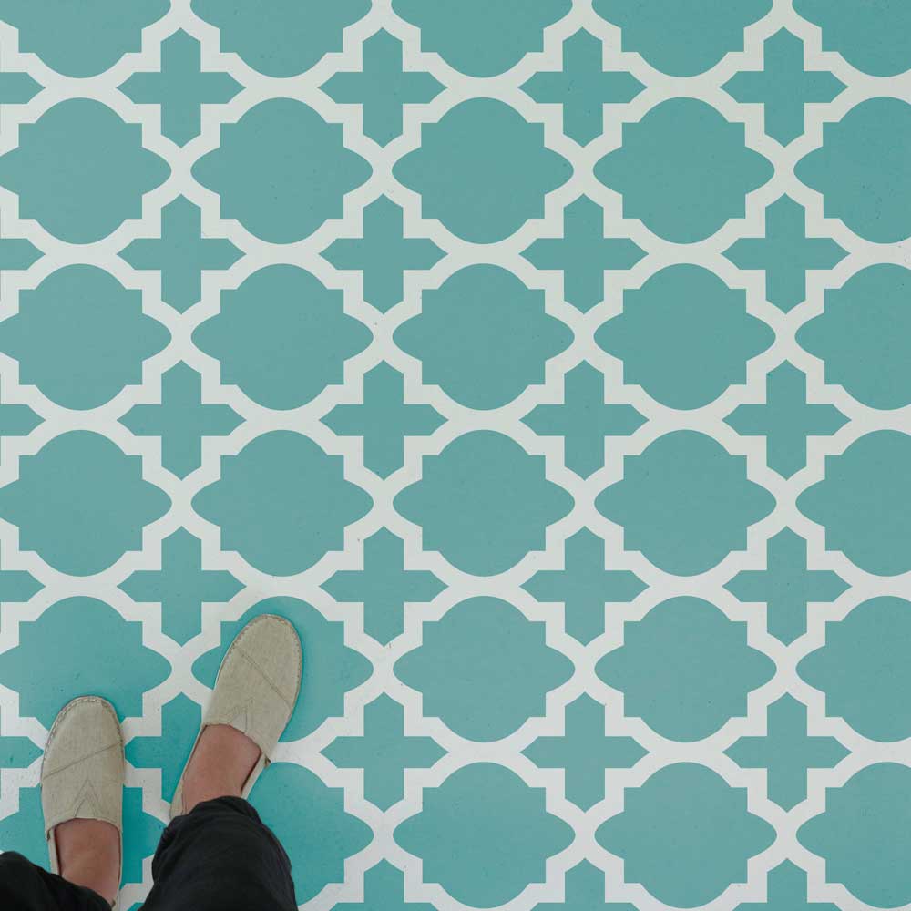 Meknes Moroccan Tile & Wall Painting Stencils