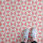 Tatum Wall Painting Stencil on Floor Stencils