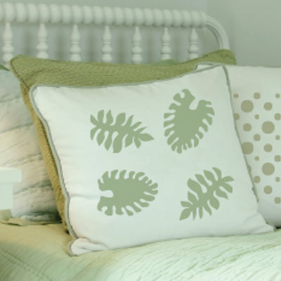 philodendron stencil Philodendron Wall Stencil