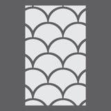 Scales Designer Craft Stencil