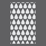 Droplets Small Wall Stencil