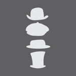 Hats Stencil