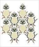 Pineapple Wall Painting Stencil Design