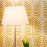 Palm Fronds Stencil On Wall