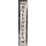 Happy Halloween Vertical Porch Stencil. Purchase your stencil today!