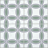 Infinity Circle Tile Stencil