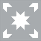 Large Farmhouse Tile Stencil