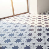 Farmhouse Stars Tile Stencil