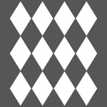 Harlequin Wall Stencil