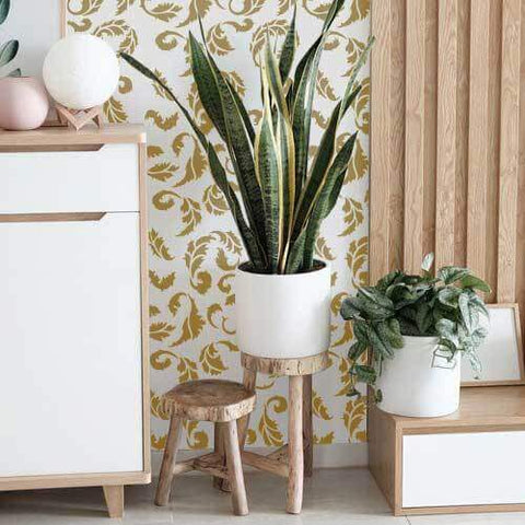 Acanthus Wall Stencil
