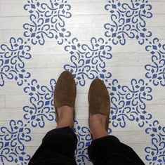 Ironwork Wall Stencil