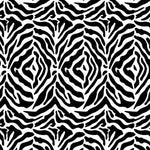Zebra Print Wall Painting Stencil