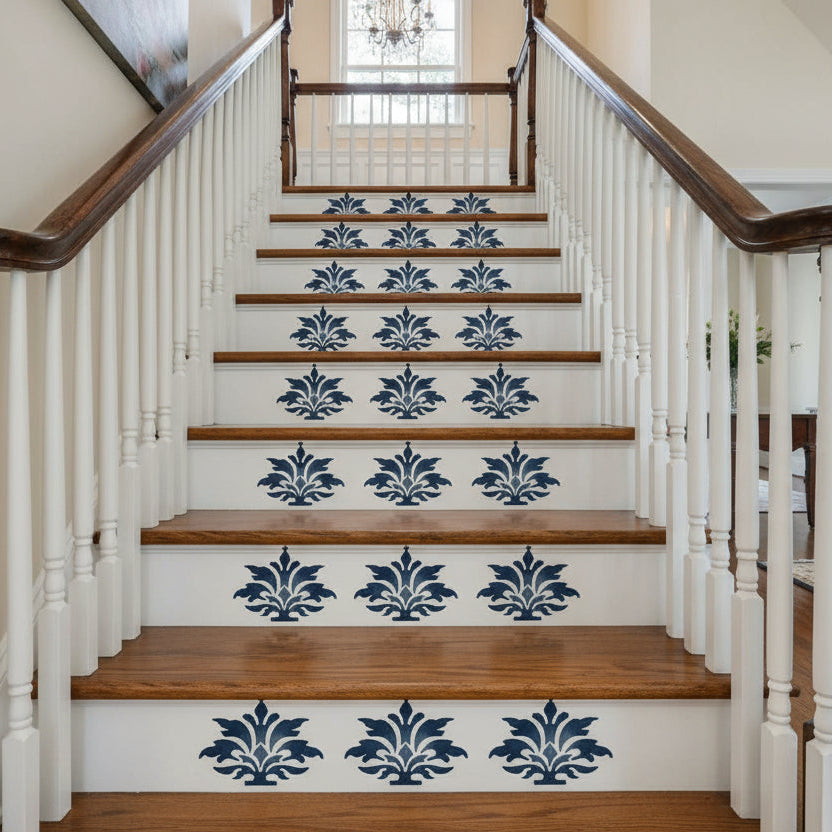 Finial Border and Long Format Stencils
