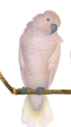 Preening Cockatoo by The Mad Stencilist