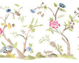 Winterthur Cecil Bedroom Trees and Animals Wall Stencil
