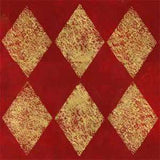 Large Harlequin Wall Painting Stencil