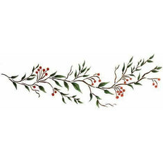 Berry Branch Stencil