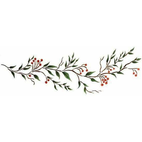Berry Branch Stencil