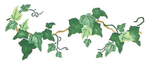 Elegant Ivy Stencil