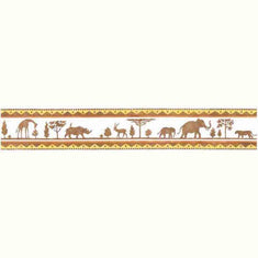 African Safari Stencil