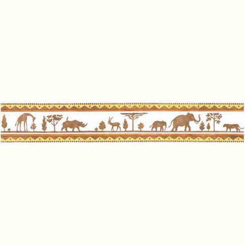 African Safari Stencil