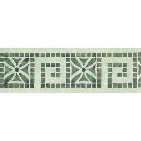 Deco Tiles Border Stencil - Oak Lane Studio
