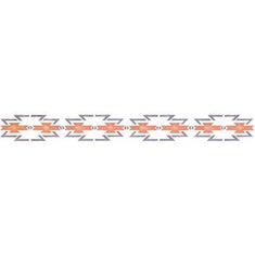 Morning Star Border Stencil