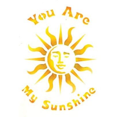 Sunshine Stencil