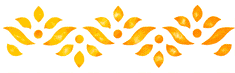Winthrop Border Stencil Orange