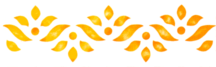 Winthrop Border Stencil Orange