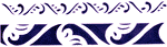 Shenandoah Scroll Border Stencil