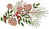 Pine Boughs Stencil