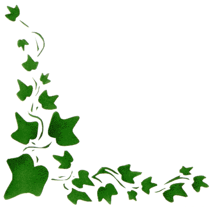 Ivy Corner Stencil Durable and Reusable Plastic Mylar. Decorate with Stencils