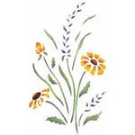 Wildflowers Stencil