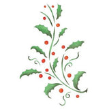 Holly Wall Stencil