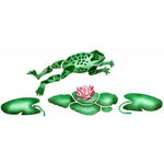 Leap Frog Stencil