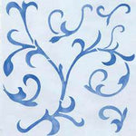 Scroll Wall Painting Stencil