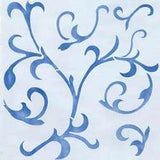 Scroll Wall Painting Stencil