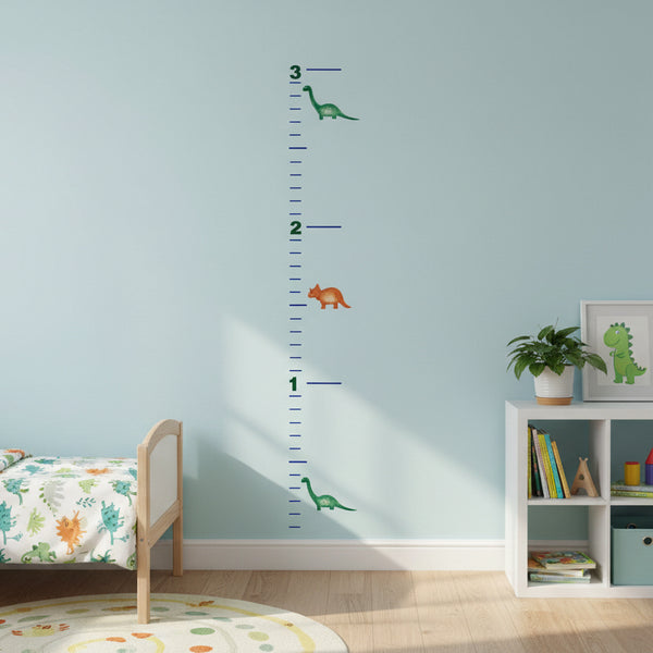 Decorate your child's room, playroom, Pediatrician's office or even a closet with our Children's Growth Chart Wall Stencil!