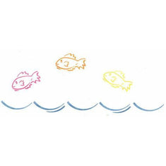 Jumping Fish Stencil