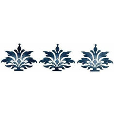 Finial Border Stencil